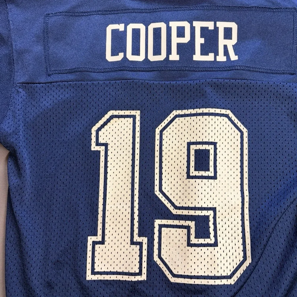 Amari Cooper Dallas Cowboys #19 Youth M 10/12 NFL Jersey Navy Blue Football
